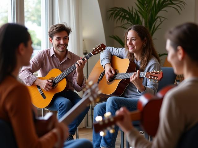 Deutsche Gitarrenkurse für Expatriates in Graz - kulturelle Integration durch Musik